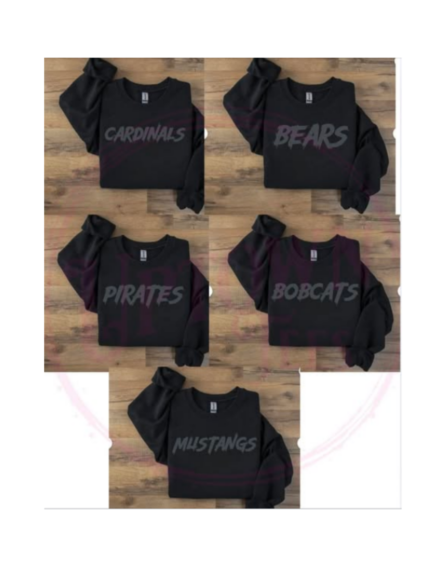 BLACK- BLACKOUT MASCOT BOYS