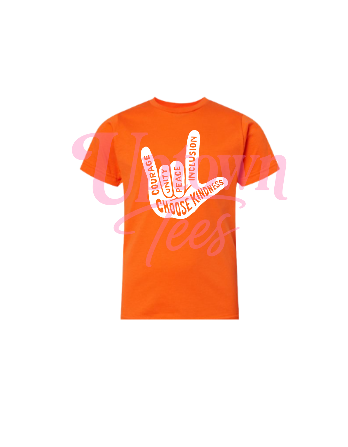 orange- LCM ANTI BULLY