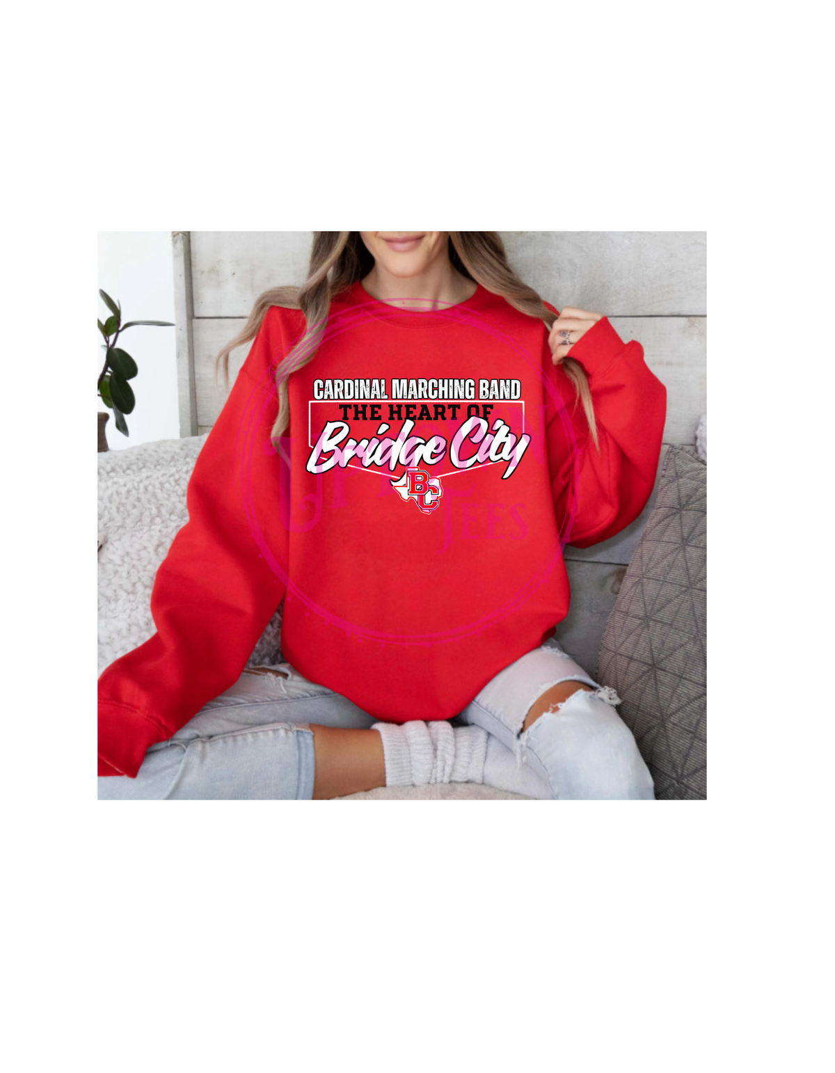 RED- BAND HEART OF BC