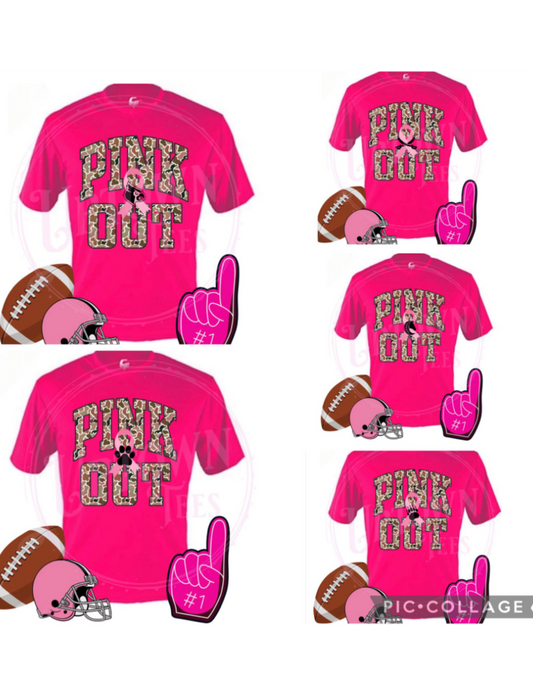 HOT PINK- CAMO MACOT PINK OUT
