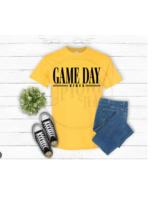 GAME DAY YELLOW