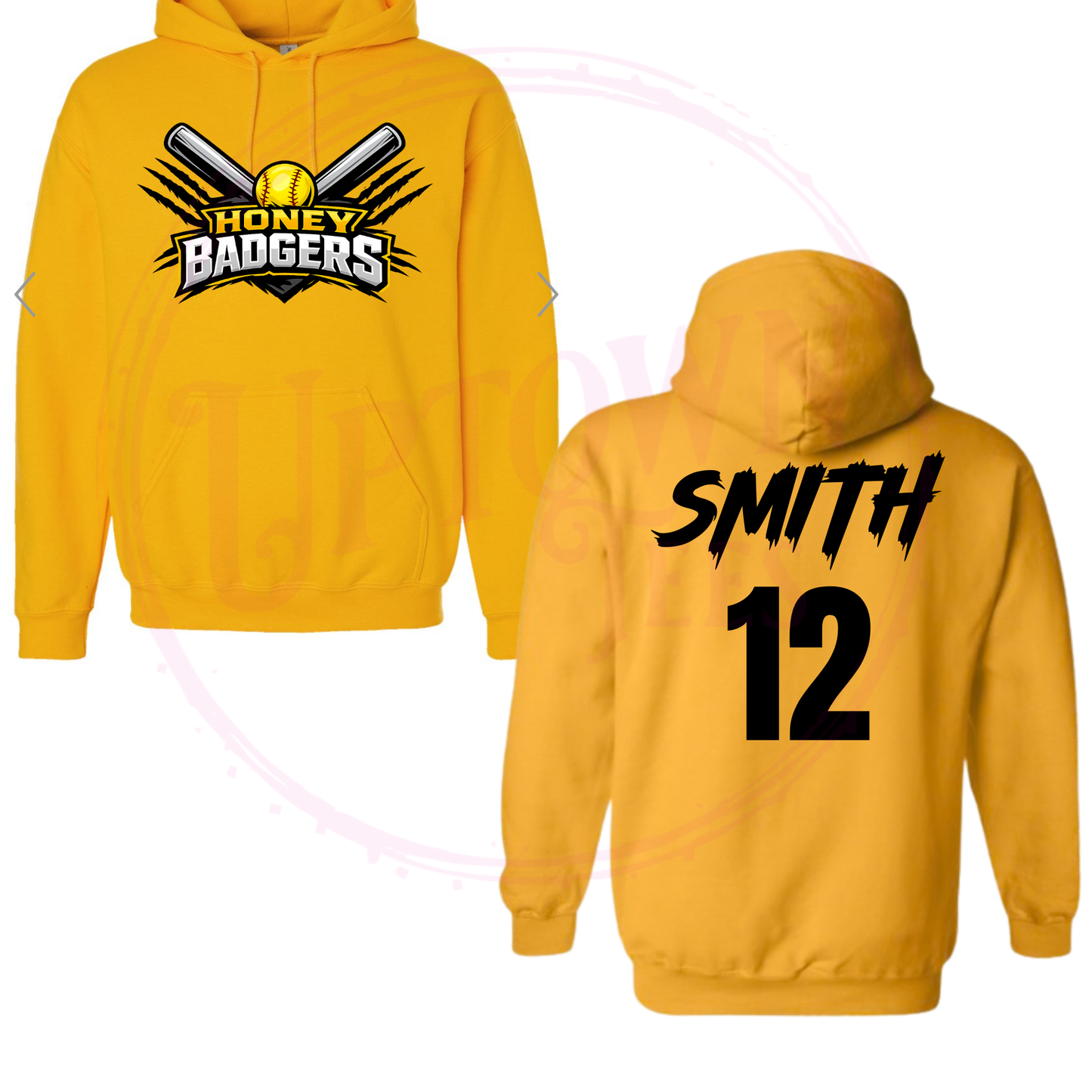 HONEY BADGERS PLAYER HOODIES