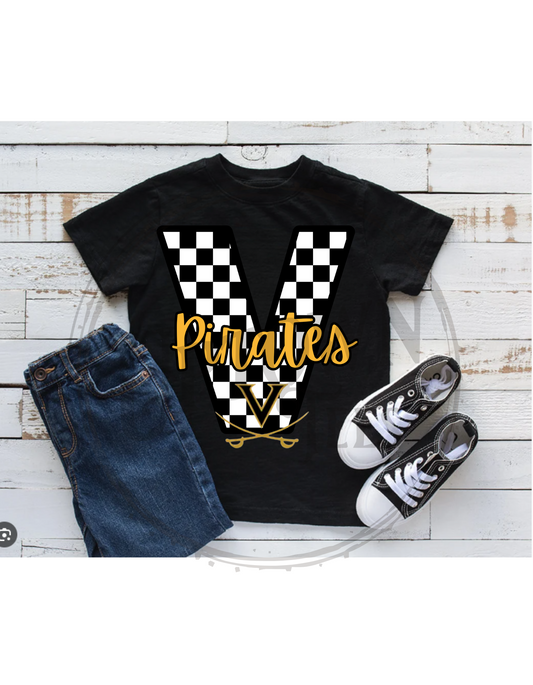 VIDOR PIRATES CHECKERED
