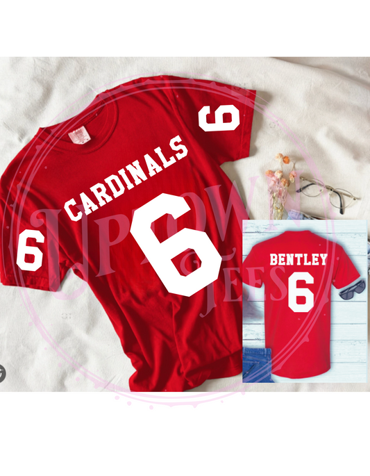 CARDINAL CUSTOM NUMBER WITH SLEEVES