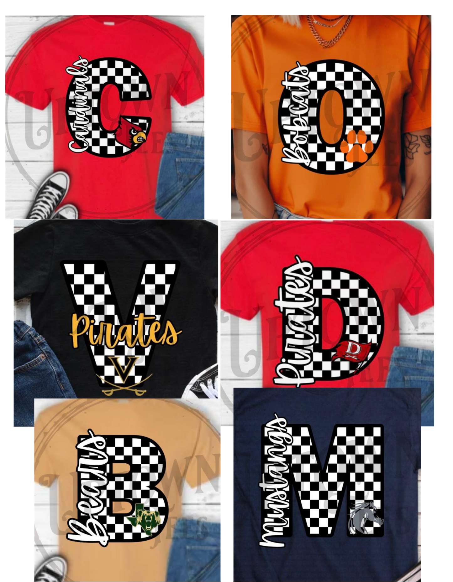 CHECKERED MASCOT