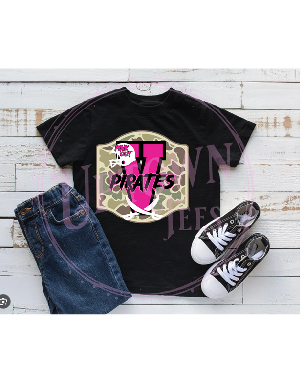 PINK OUT CAMO VIDOR PIRATES