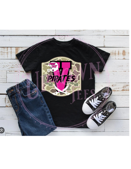 PINK OUT CAMO VIDOR PIRATES