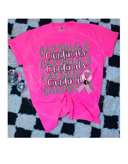 PINK OUT CARDINAL