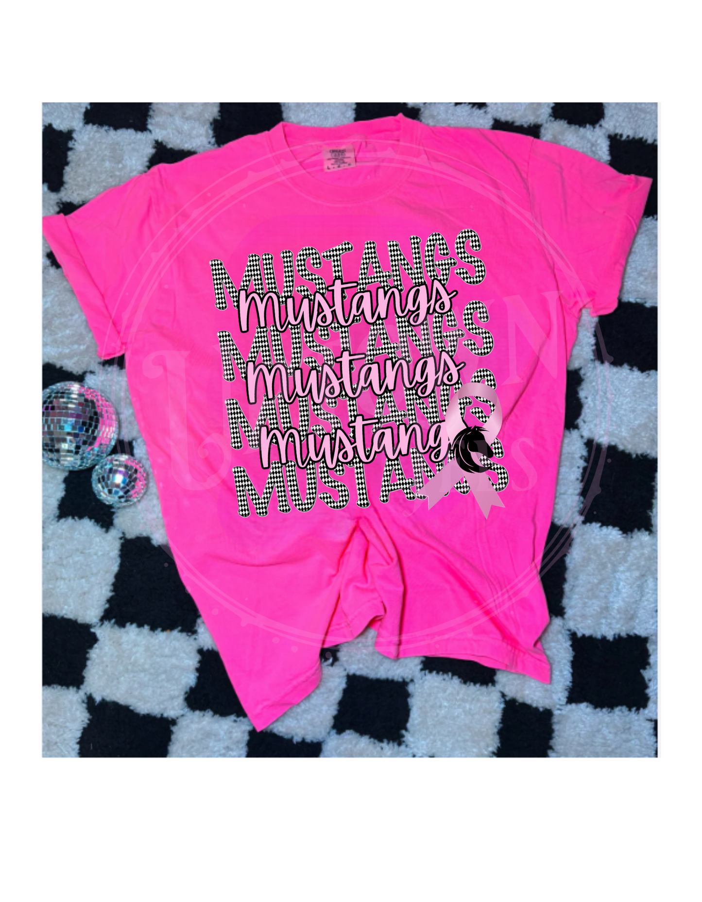 PINK OUT MUSTANGS