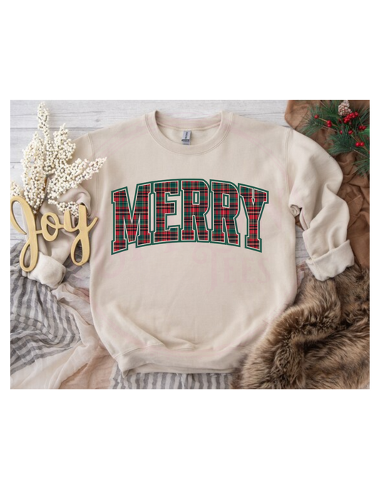 PLAID MERRY