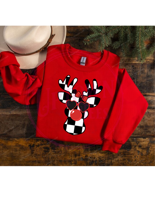 CHECKERED REINDEER