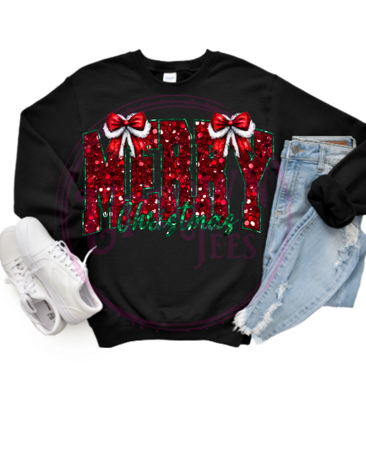MERRY CHRISTMAS GLITTER