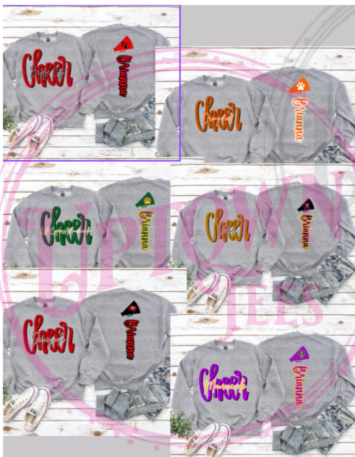 SPORT GREY- CUSTOM CHEER