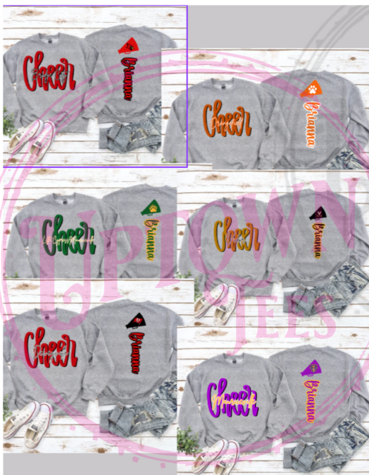 SPORT GREY- CUSTOM CHEER
