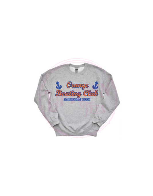orange boating club design #2