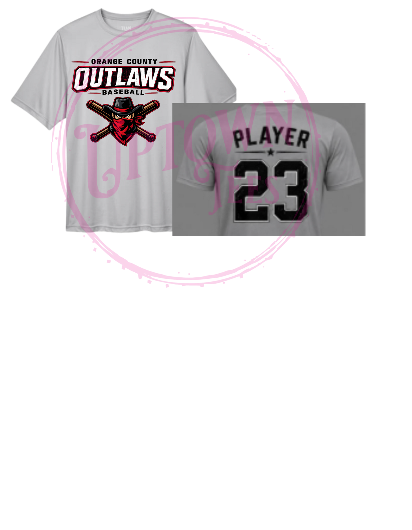 OUTLAW PRACTICE SHIRT- GREY