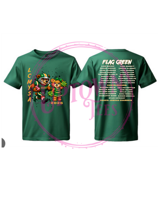LCMYSA- FLAG GREEN #1