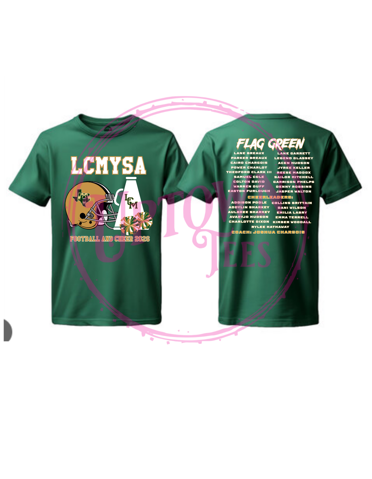 LCMYSA- FLAG GREEN #2