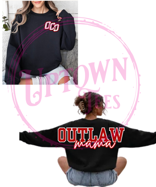 OC OUTLAW MAMA SWEATSHIRT BLACK