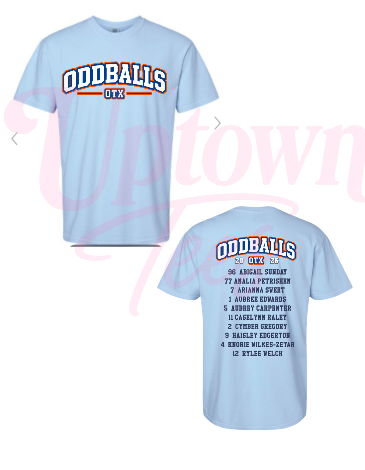 ODDBALLS ROSTER
