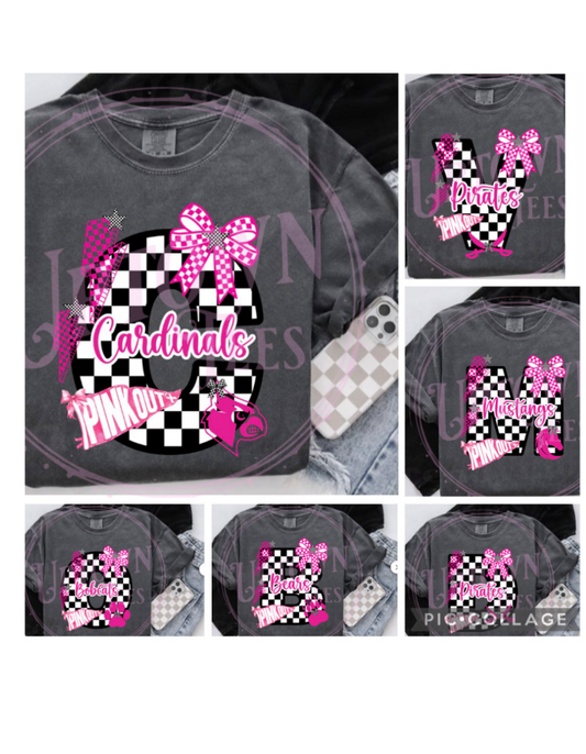 PEPPER CHECKERED PINK OUT