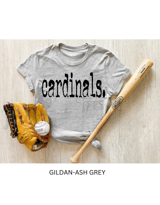 CARDINALS TYPOGRAPHY