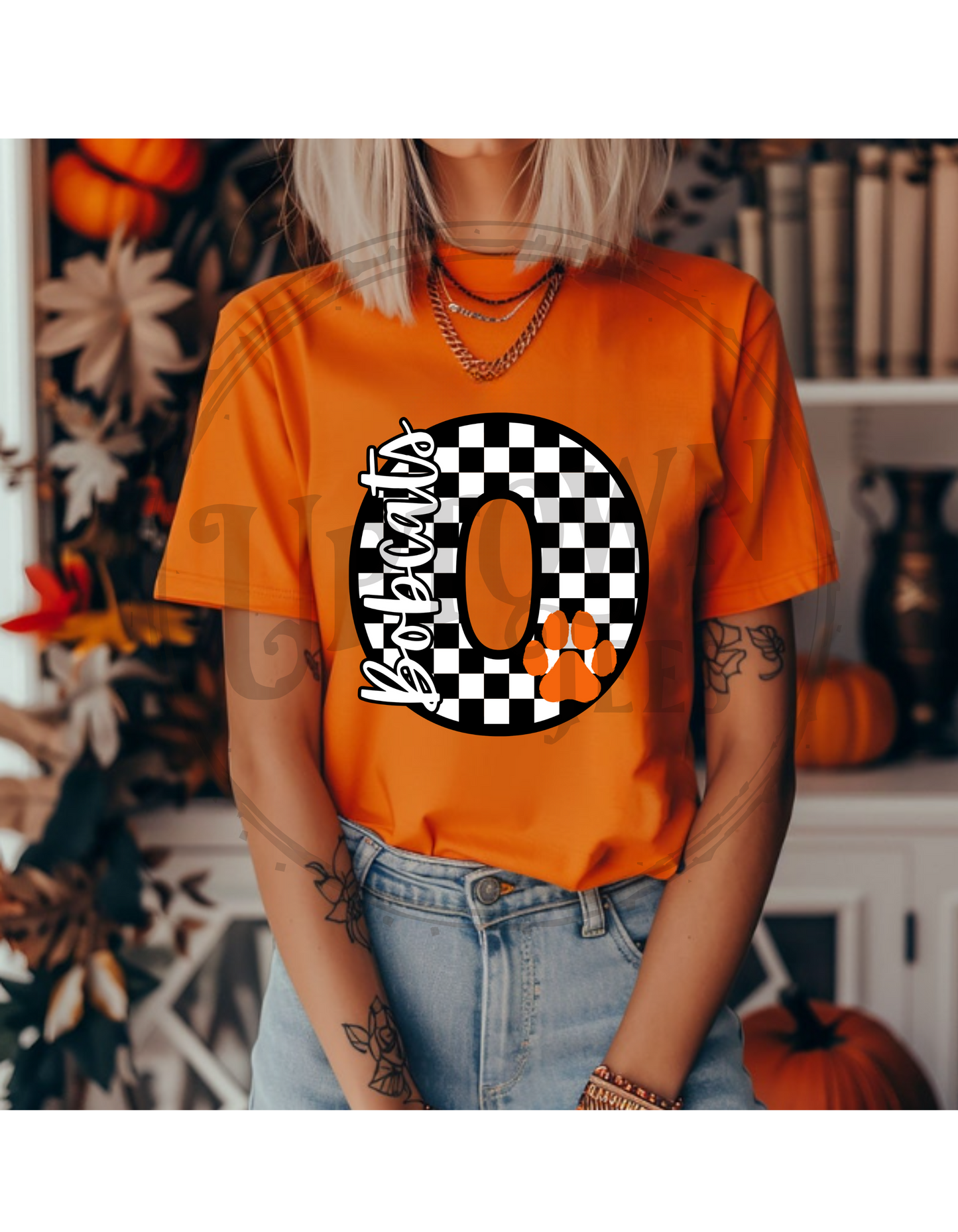 ORANGEFIELD BOBCATS CHECKERED