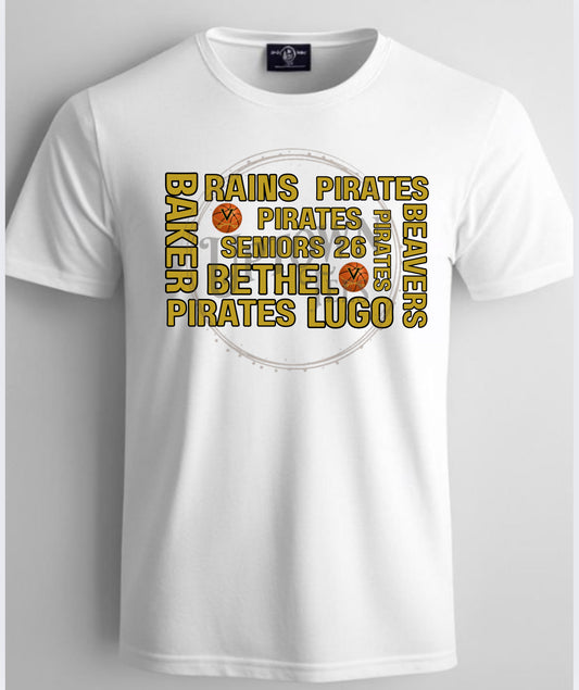 Vidor Pirates Basketball Seniors 26