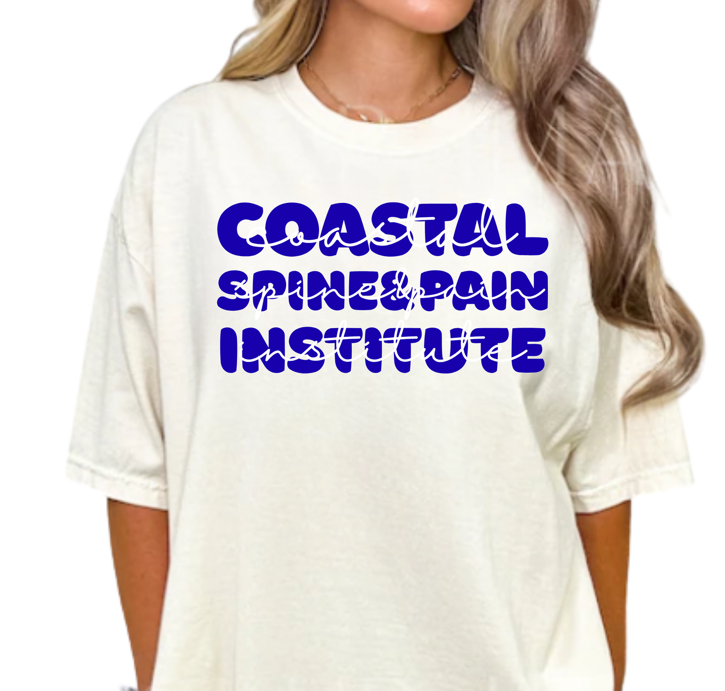 Coastal Spine & Pain Institute Blue Font