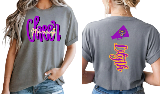 CHEER DANCE 紫 Tシャツ CHEER DANCE 紫 Tシャツ CHEER AND DANCE CHEER DANCE 紫 Tシャツ CHEER DANCE 紫 Tシャツ CHEER AND DANCE