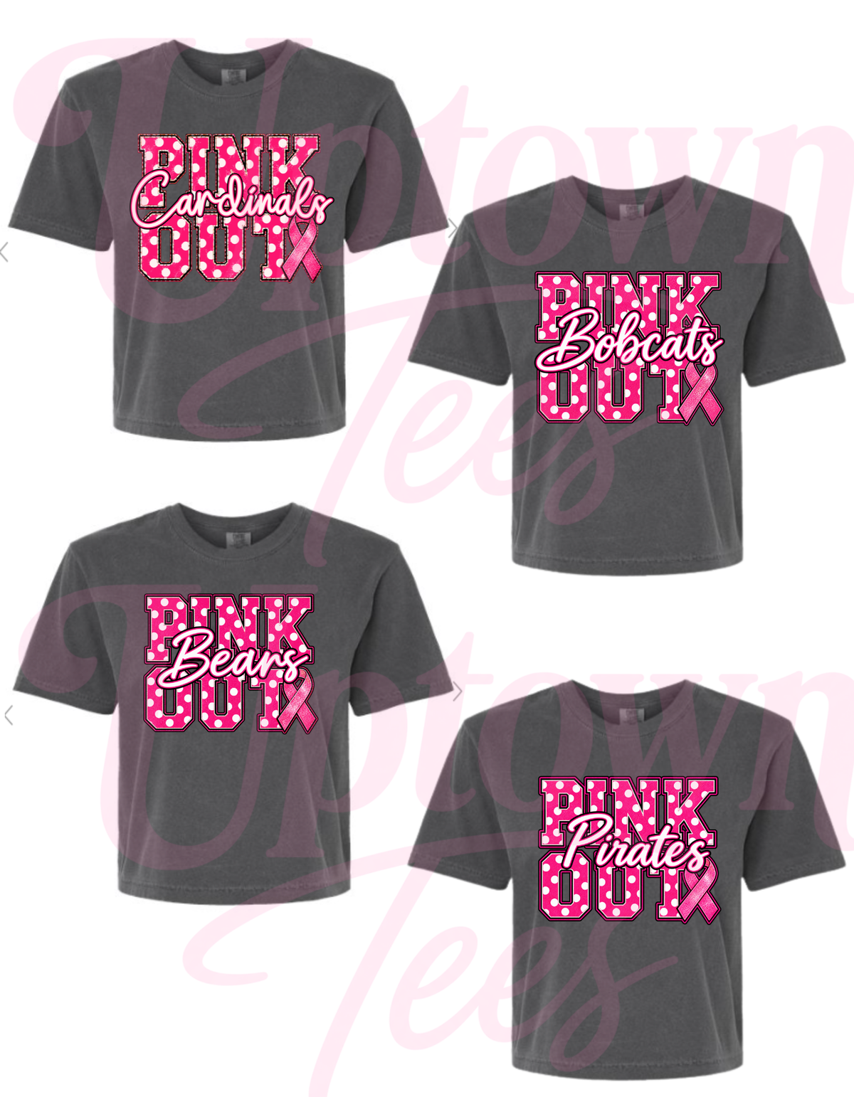 PEPPER- PINK OUT POLKA DOT