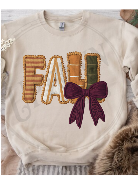 FAUX YARN FALL