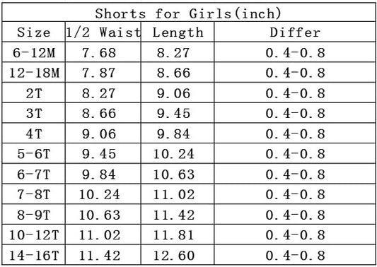 LCCA Girl Shorts